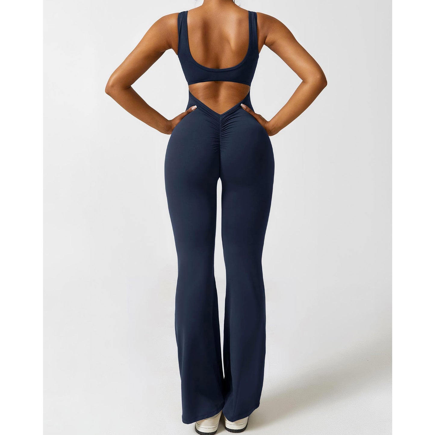 Rose Flare Jumpsuit