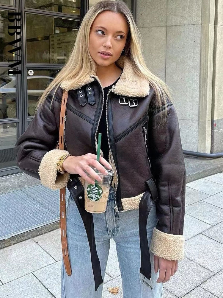 EMMS Lederjacke™ Warm und stilvoll