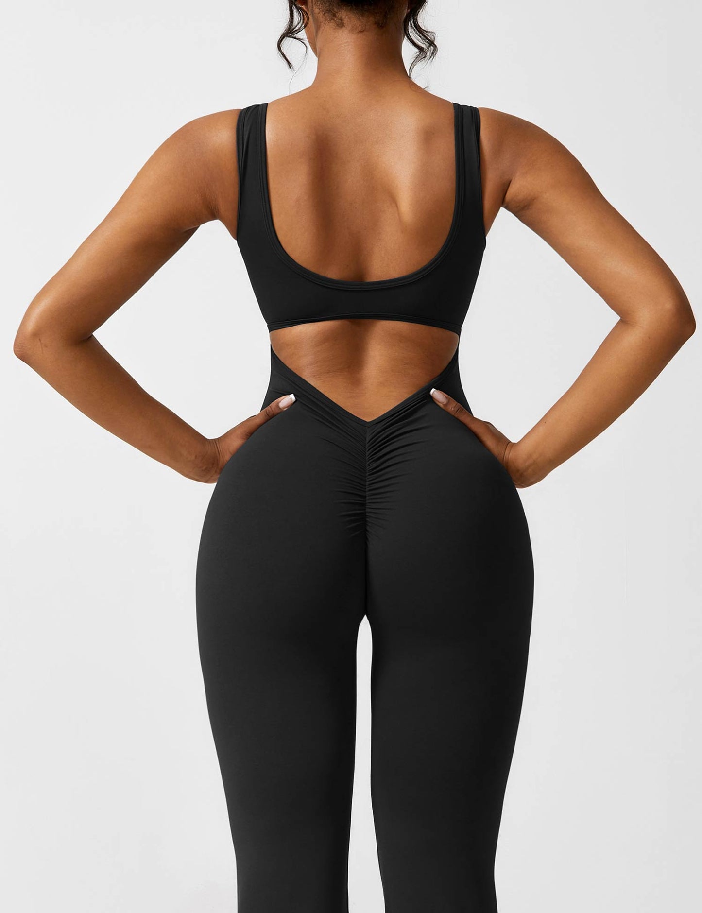 Rose Flare Jumpsuit