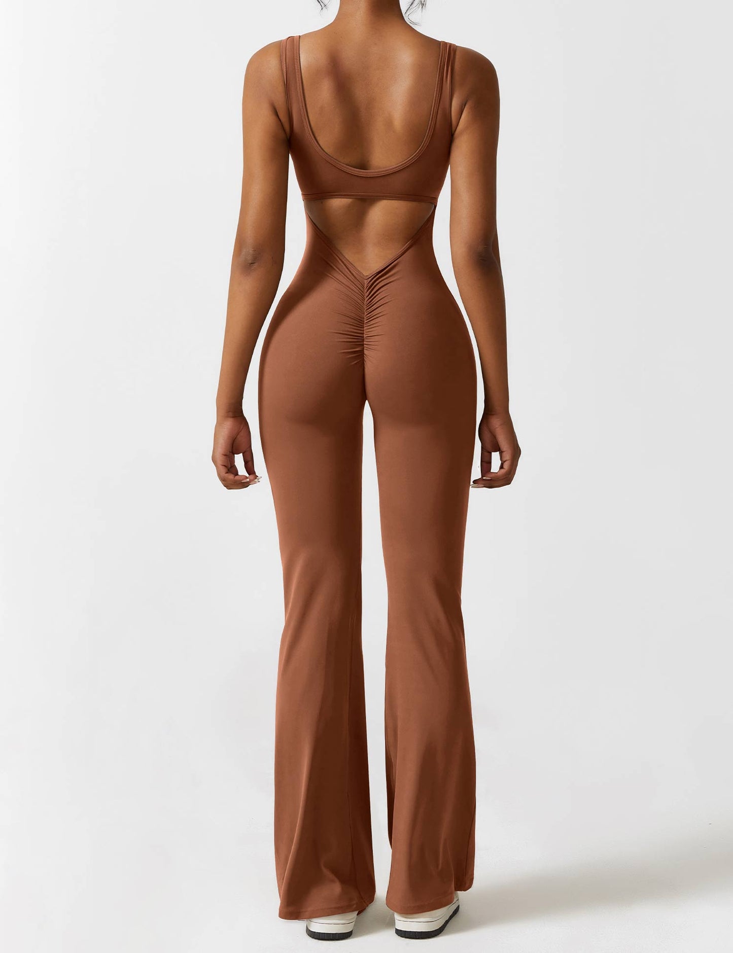 Rose Flare Jumpsuit