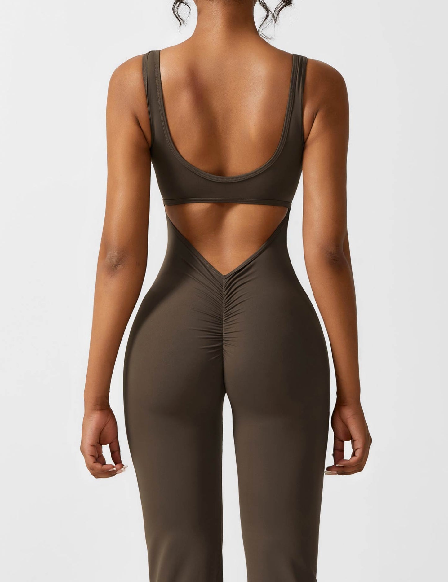 Rose Flare Jumpsuit