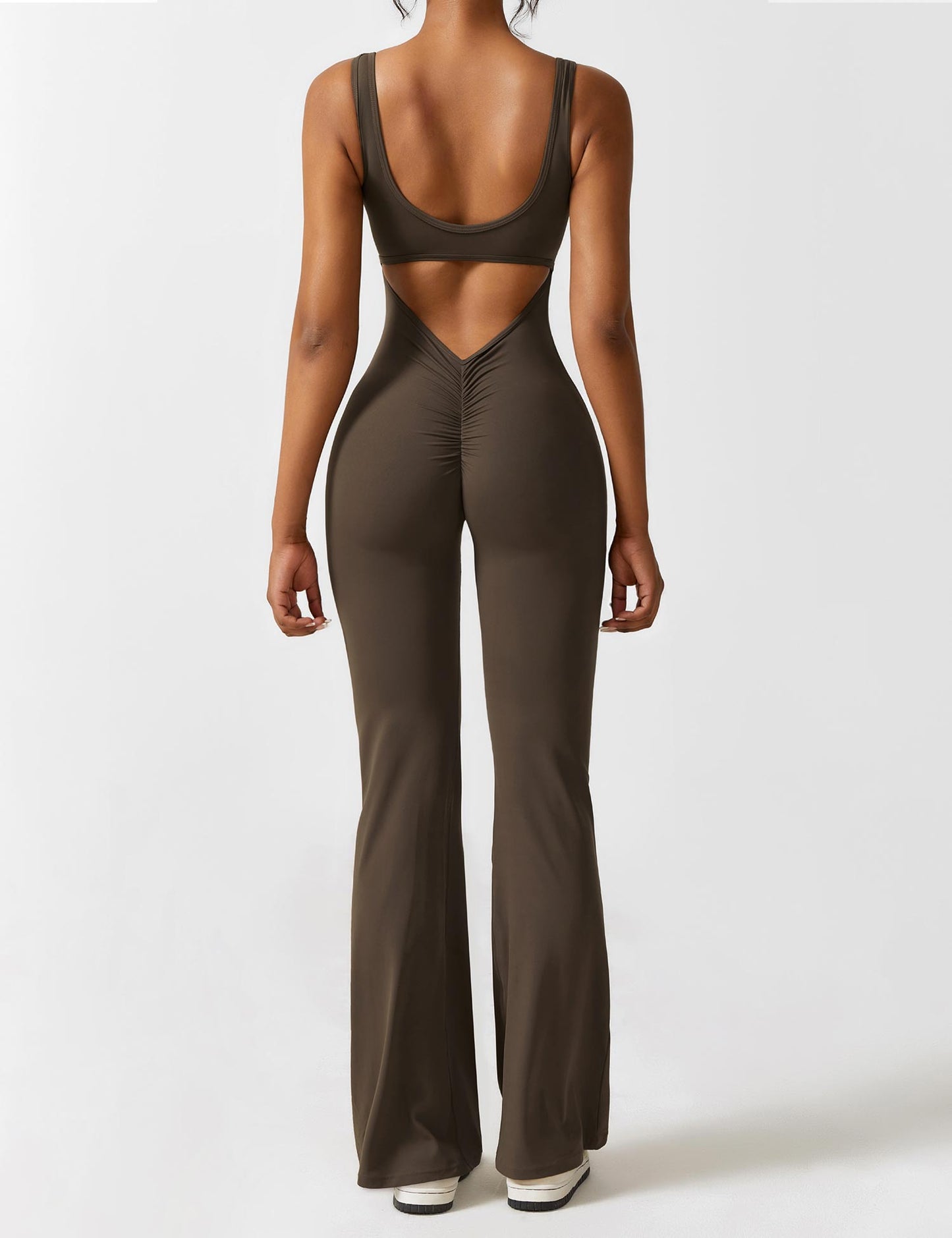 Rose Flare Jumpsuit