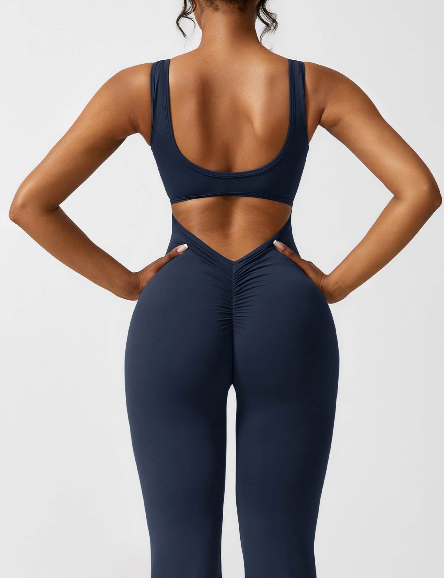 Rose Flare Jumpsuit