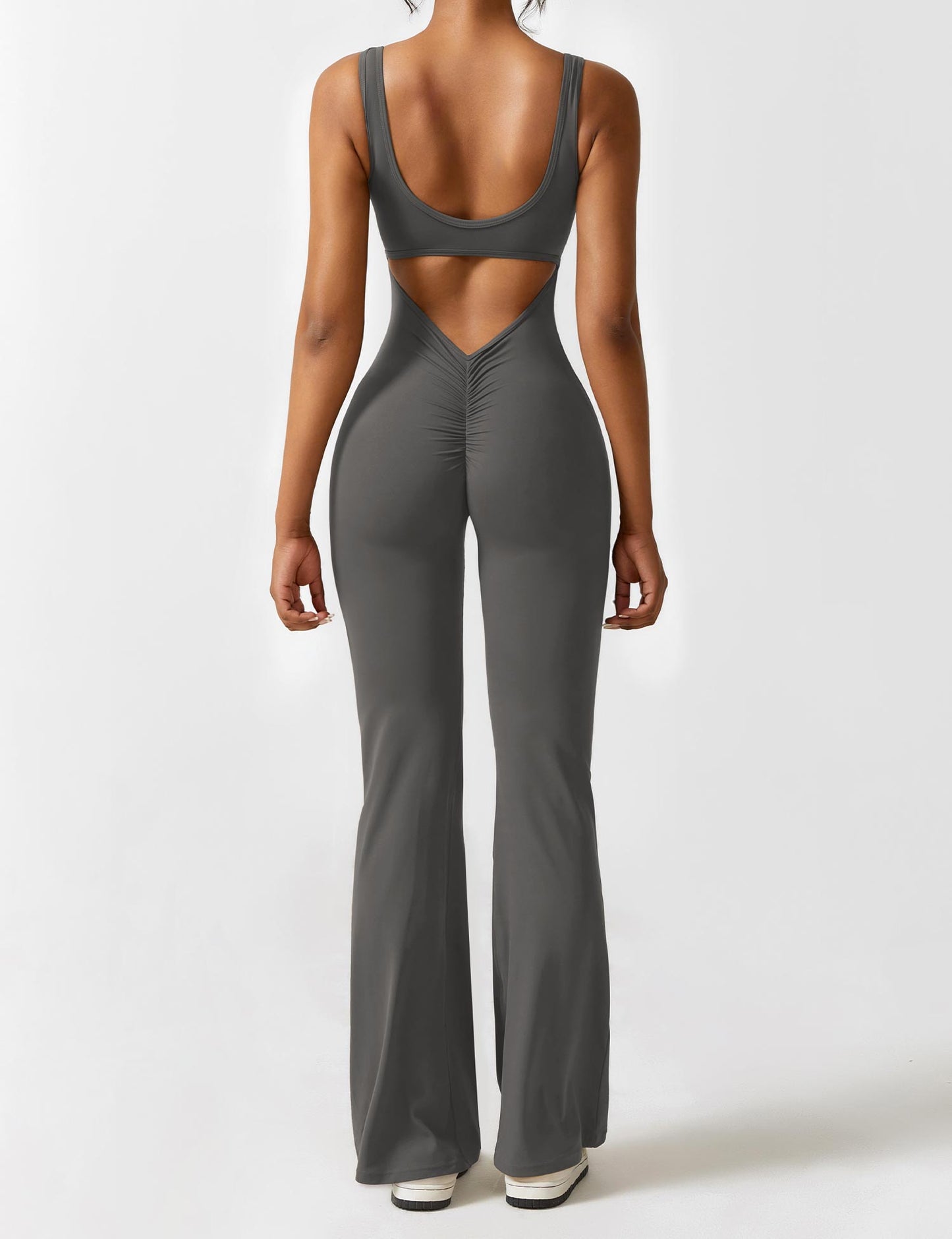 Rose Flare Jumpsuit