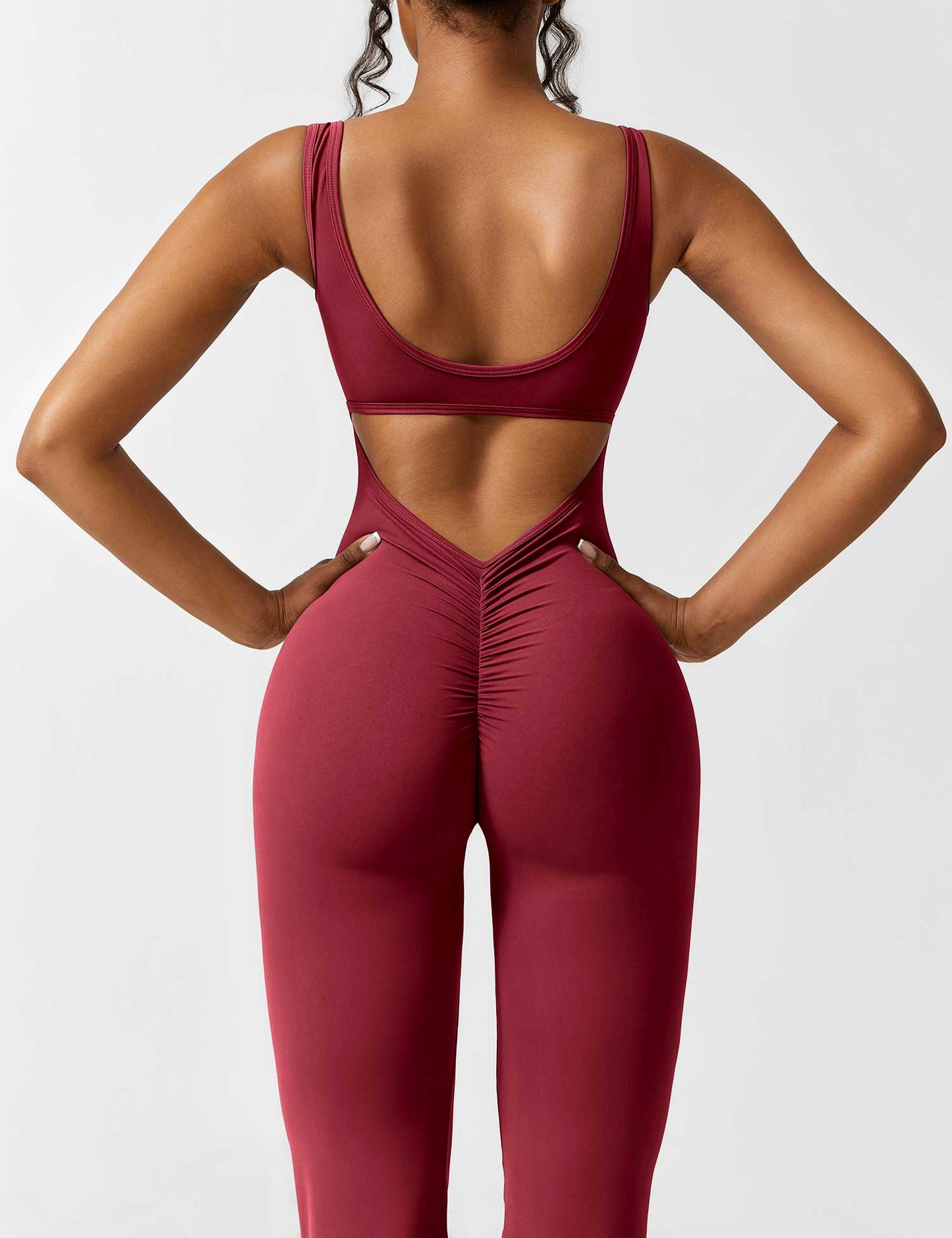 Rose Flare Jumpsuit