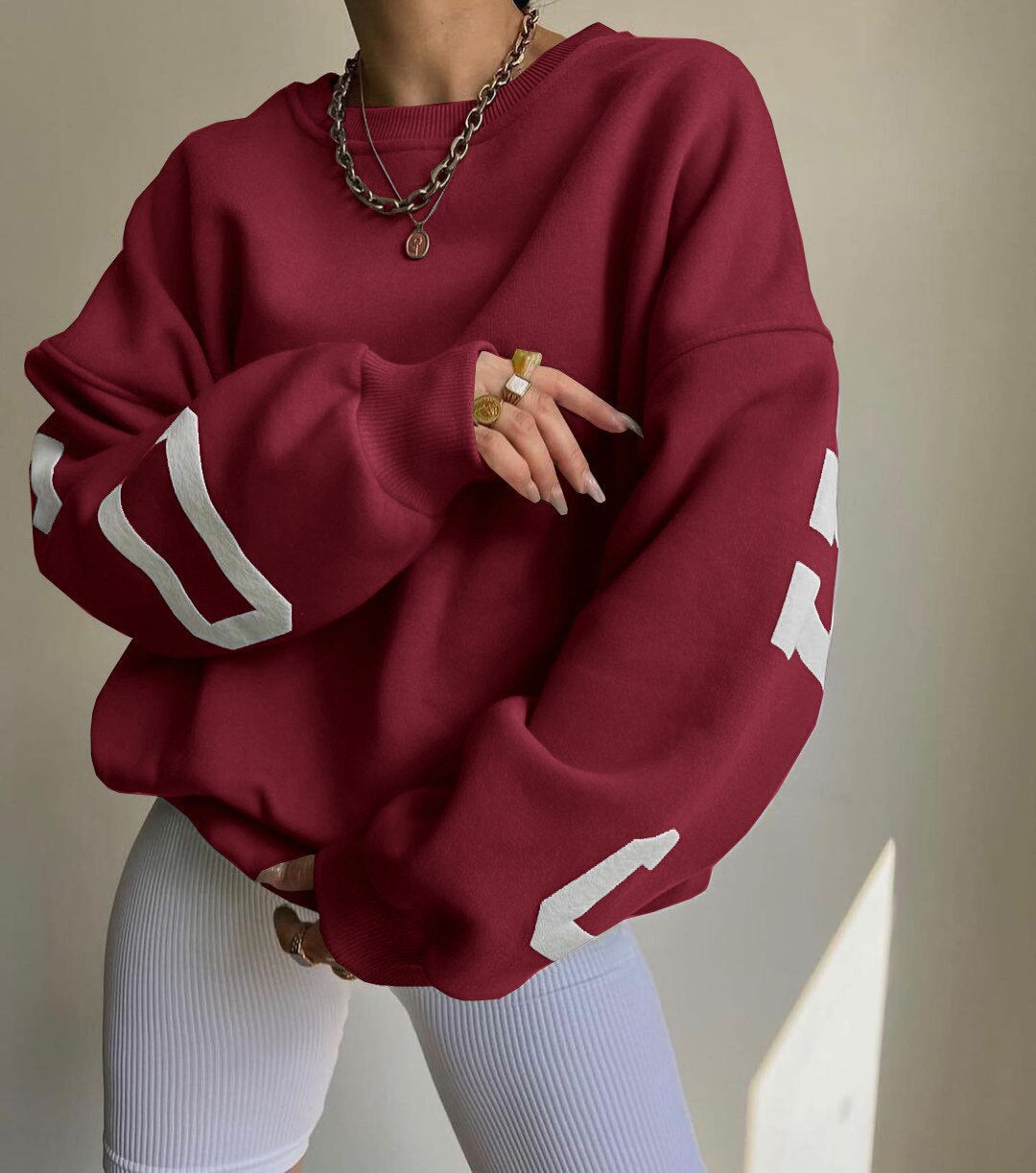 Rose Oversized Comfy Sweater
