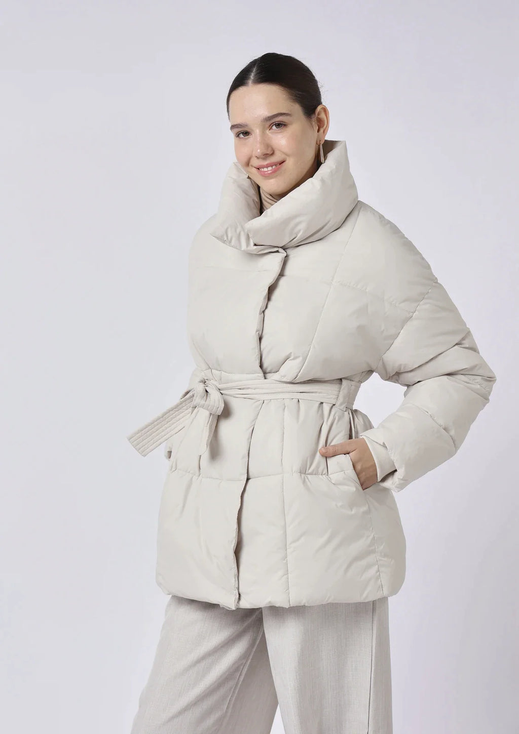 Rose Parka Winterjas - Getailleerde Snit
