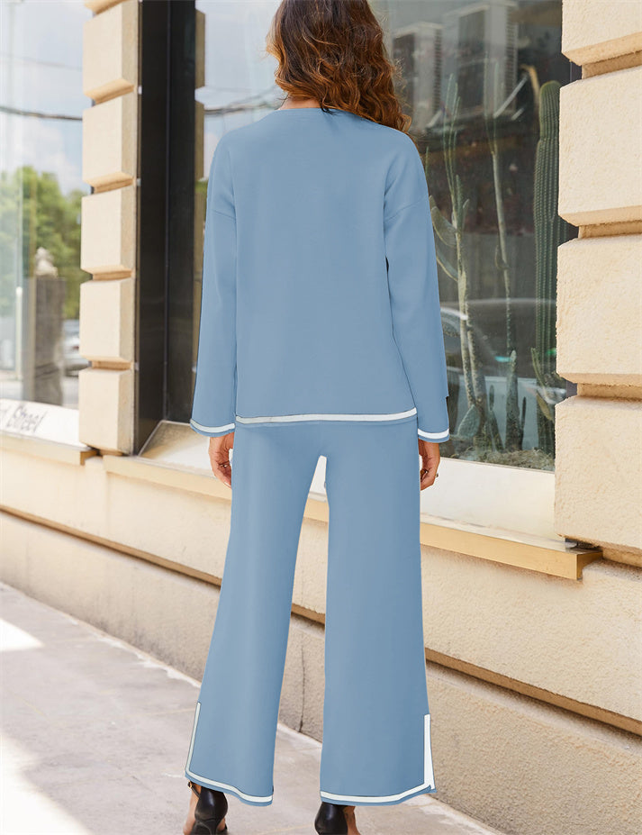 Rose Gebreide Set - Stijlvol & Warm