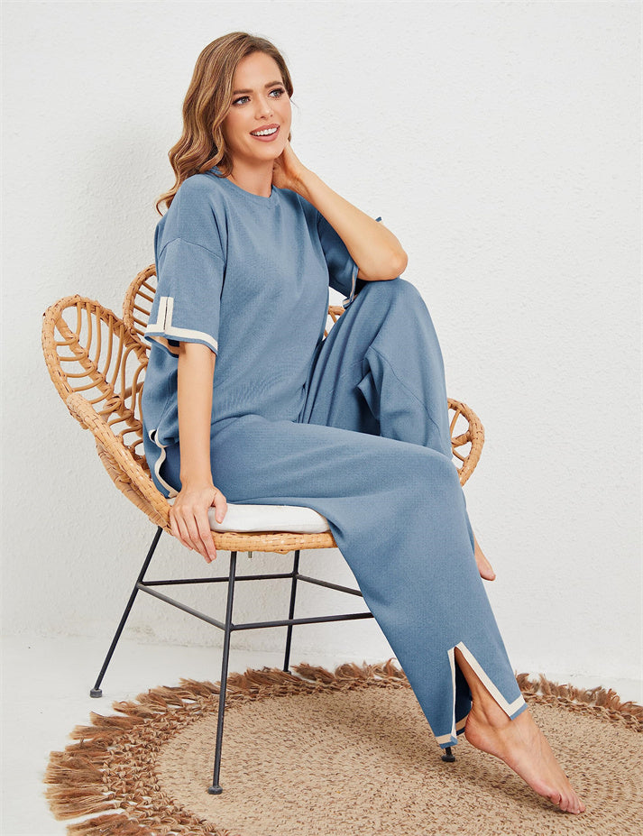 Rose Gebreide Set - Stijlvol & Warm