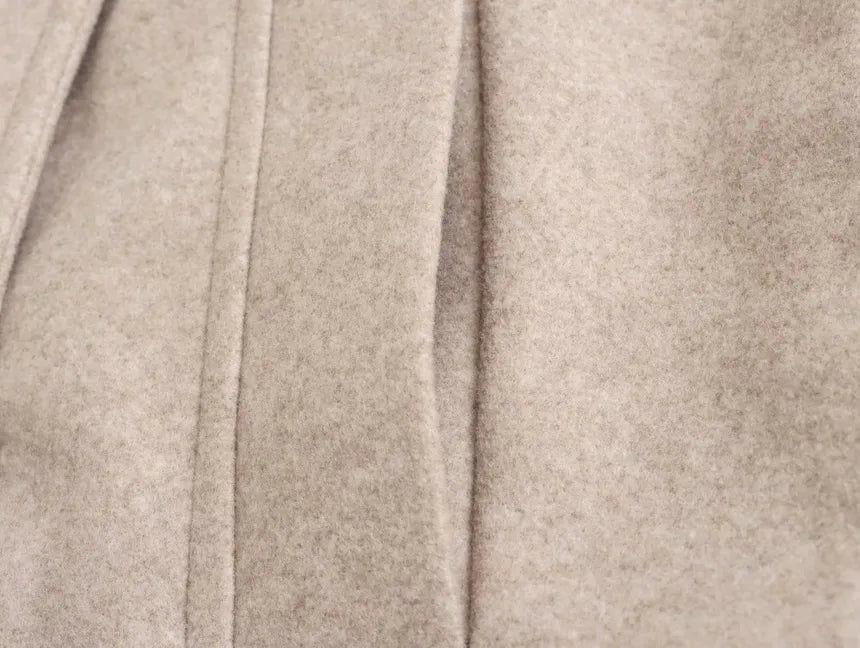 Rose Lange Jas van Wol