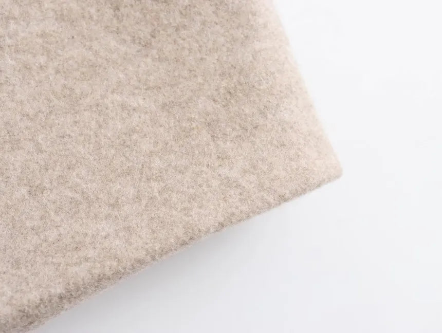 Rose Lange Jas van Wol