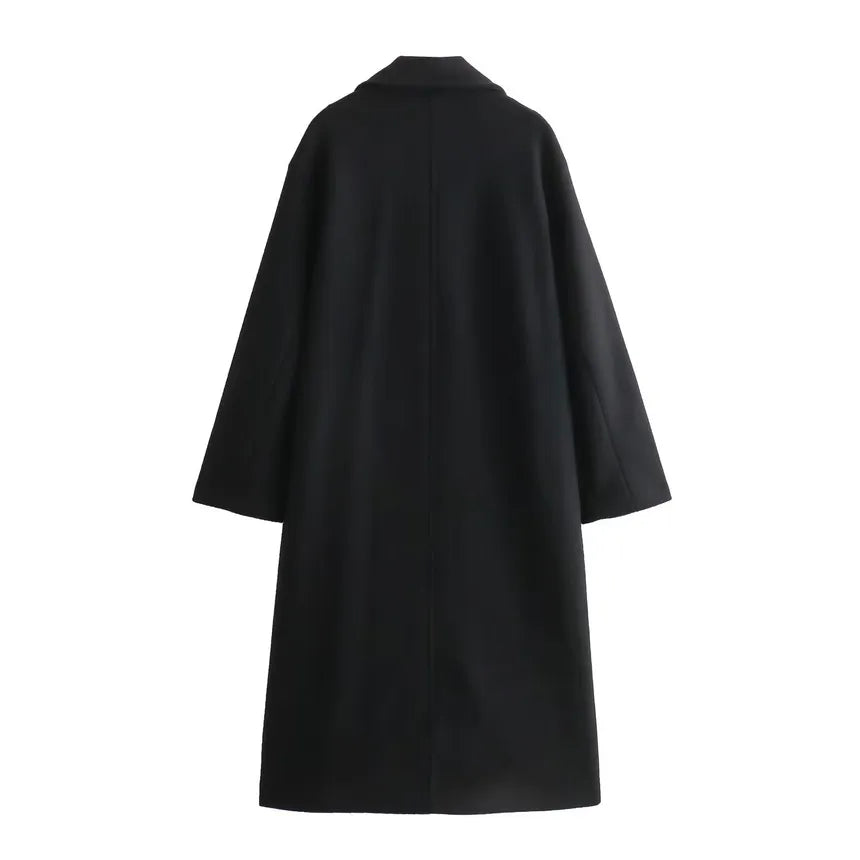 Rose Lange Jas van Wol