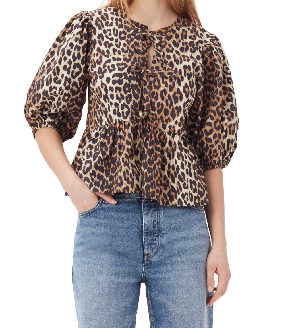Rose Leopard Topje