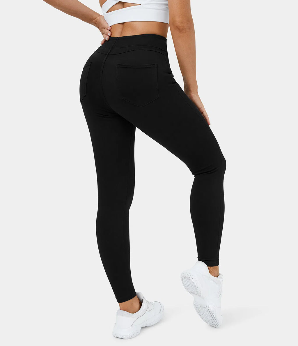 Rose Denim Stretch Legging - Comfort Fit