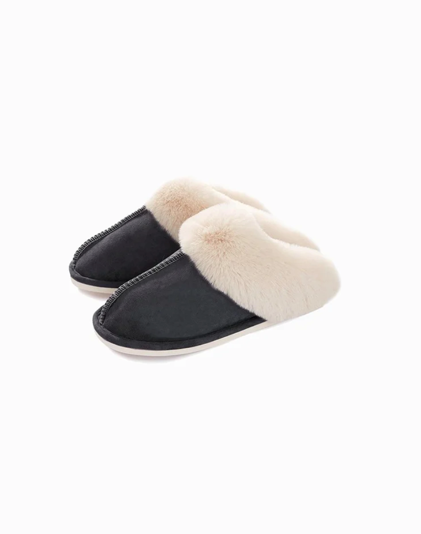 Rose Fluffy Pantoffel - Warme Winter Slippers Dames
