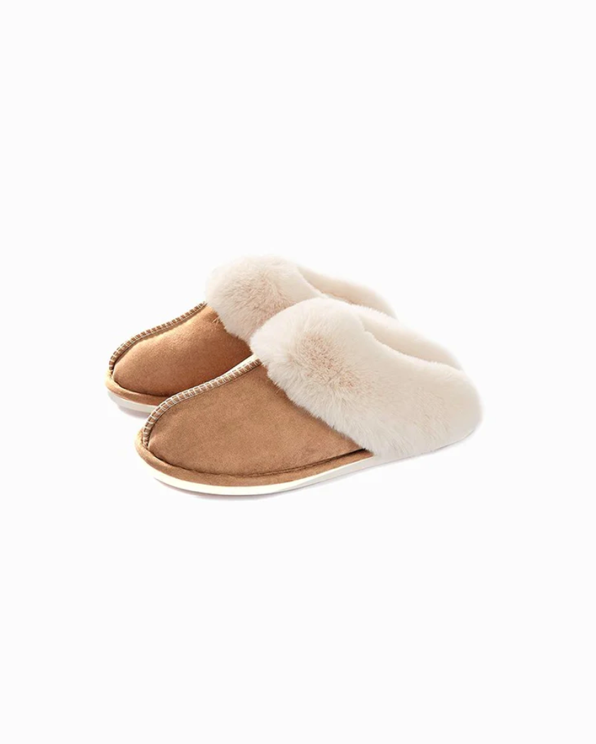 Rose Fluffy Pantoffel - Warme Winter Slippers Dames