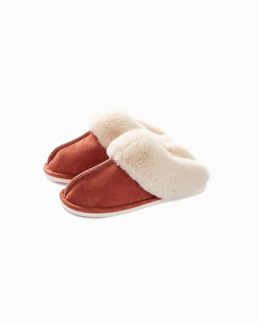 Rose Fluffy Pantoffel - Warme Winter Slippers Dames