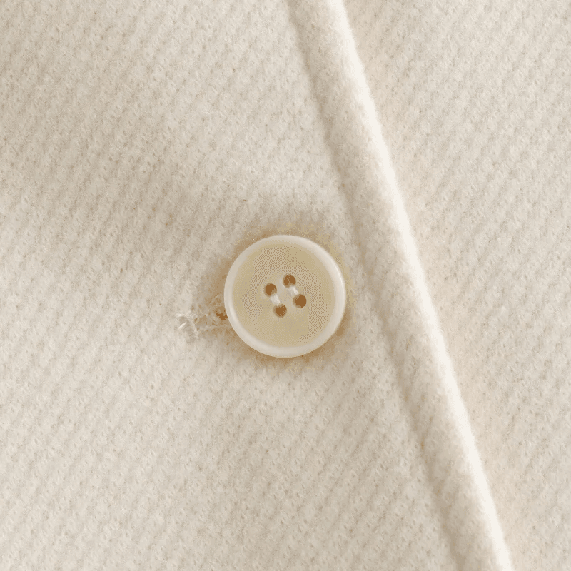 Rose Winterjas met knopen