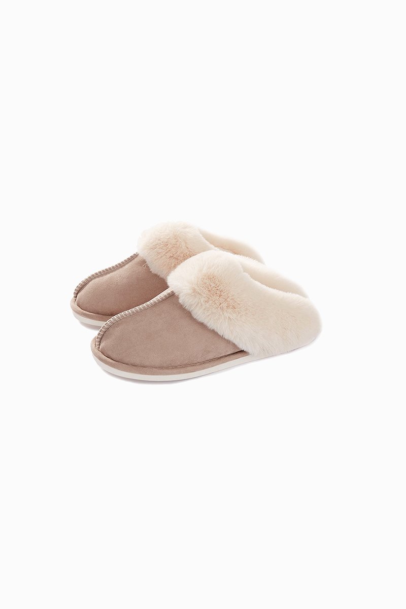 Rose Fluffy Pantoffel - Warme Winter Slippers Dames